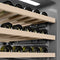 24 In. 12.4 Cu. Ft. Triple Zone 100 Bottle Column Wine Cooler In White Matte