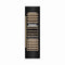Autograph Edition 24 In. 12.4 Cu. Ft. Triple Zone 100 Bottle Column Wine Cooler In Black Stainless Steel And Champagne Bronze Accents