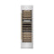 Autograph Edition 24 In. 12.4 Cu. Ft. Triple Zone 100 Bottle Column Wine Cooler In Satin Stainless Steel And Champagne Bronze Accents