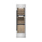 Autograph Edition 24 In. 12.4 Cu. Ft. Triple Zone 100 Bottle Column Wine Cooler In Satin Stainless Steel And Matte Black Accents