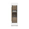 Autograph Edition 24 In. 12.4 Cu. Ft. Triple Zone 100 Bottle Column Wine Cooler In White Matte And Polished Gold Accents