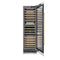 Autograph Edition 24 In. 12.4 Cu. Ft. Triple Zone 100 Bottle Column Wine Cooler In White Matte And Polished Gold Accents