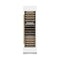 Autograph Edition 24 In. 12.4 Cu. Ft. Triple Zone 100 Bottle Column Wine Cooler In White Matte And Polished Gold Accents