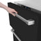 24 In. Touchstone 168 Can Outdoor-rated Dual Refrigerator Drawer With Black Matte Doors