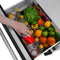 24 In. Touchstone 168 Can Outdoor-rated Dual Refrigerator Drawer With Black Matte Doors