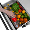 24 In. Touchstone 168 Can Outdoor-rated Dual Refrigerator Drawer With Black Stainless Steel Doors
