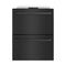 24 In. Touchstone 168 Can Outdoor-rated Dual Refrigerator Drawer With Black Stainless Steel Doors