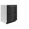 24 In. Touchstone 168 Can Outdoor-rated Dual Refrigerator Drawer With Black Stainless Steel Doors