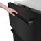24 In. Touchstone 168 Can Outdoor-rated Dual Refrigerator Drawer With Black Stainless Steel Doors