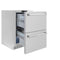 24 In. Touchstone 168 Can Outdoor-rated Dual Refrigerator Drawer With Satin Stainless Steel Doors