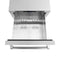 24 In. Touchstone 168 Can Outdoor-rated Dual Refrigerator Drawer With Satin Stainless Steel Doors