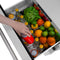 24 In. Touchstone 168 Can Outdoor-rated Dual Refrigerator Drawer With Satin Stainless Steel Doors