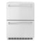 24 In. Touchstone 168 Can Outdoor-rated Dual Refrigerator Drawer With Stainless Steel Doors
