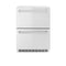 24 In. Touchstone 168 Can Outdoor-rated Dual Refrigerator Drawer With Stainless Steel Doors