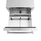 24 In. Touchstone 168 Can Outdoor-rated Dual Refrigerator Drawer With Stainless Steel Doors