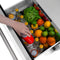 24 In. Touchstone 168 Can Outdoor-rated Dual Refrigerator Drawer With White Matte Doors