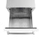 24 In. Touchstone 168 Can Outdoor-rated Dual Refrigerator Drawer With White Matte Doors