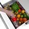 24 In. Touchstone 168 Can Outdoor-rated Dual Refrigerator Drawer With White Matte Doors