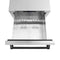 Autograph Edition 24 In. Touchstone 168 Can Outdoor-rated Dual Refrigerator Drawer With Satin Stainless Steel Doors And Matte Black Handles