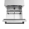 Autograph Edition 24 In. Touchstone 168 Can Outdoor-rated Dual Refrigerator Drawer With Satin Stainless Steel Doors And Matte Black Handles