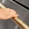 Autograph Edition 24 In. Touchstone 168 Can Outdoor-rated Dual Refrigerator Drawer With Stainless Steel Doors And Polished Gold Helix Handles
