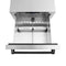 Autograph Edition 24 In. Touchstone 168 Can Outdoor-rated Dual Refrigerator Drawer With Stainless Steel Doors And Matte Black Handles