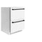 Autograph Edition 24 In. Touchstone 168 Can Outdoor-rated Dual Refrigerator Drawer With White Matte Doors And Matte Black Handles
