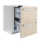 24 In. Touchstone 168 Can Outdoor-rated Dual Refrigerator Drawer With Panel-ready Doors