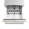 24 In. Touchstone 168 Can Outdoor-rated Dual Refrigerator Drawer With Panel-ready Doors