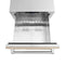 24 In. Touchstone 168 Can Outdoor-rated Dual Refrigerator Drawer With Panel-ready Doors