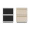 Autograph Edition 24 In. Touchstone 168 Can Outdoor-rated Dual Refrigerator Drawer With Panel-ready Doors And Champagne Bronze Handles