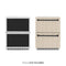 Autograph Edition 24 In. Touchstone 168 Can Outdoor-rated Dual Refrigerator Drawer With Panel-ready Doors And Matte Black Handles