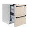 Autograph Edition 24 In. Touchstone 168 Can Outdoor-rated Dual Refrigerator Drawer With Panel-ready Doors And Matte Black Handles