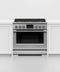 36" Series 9 Professional 6 Burner Dual Fuel Self-Cleaning Range, LPG