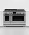 Dual Fuel Range, 48", 5 Burners with Griddle, Self-cleaning, LPG