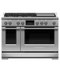 48" Series 9 Professional Dual Fuel 5 Burner with Griddle Self-Cleaning Range, Natural Gas