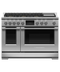 Dual Fuel Range, 48", 6 Burners with Griddle