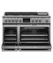 Dual Fuel Range, 48", 6 Burners with Griddle