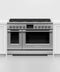 48" Series 9 Professional 8 Burner Dual Fuel Self-Cleaning Range, LPG