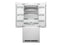 36 inch built-in French Door Refrigerator with ice maker and internal water dispenser