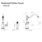 Rembrandt Single Handle Kitchen Faucet And Side Sprayer In Chrome