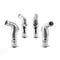 Rembrandt Single Handle Kitchen Faucet And Side Sprayer In Chrome
