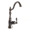 Rembrandt Single Handle Kitchen Faucet And Side Sprayer In Oil Rubbed Bronze