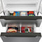 22.5 Cu. ft. French Door Refrigerator, Deep Freezer, 4 Door Stainless-Steel Fridge