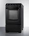 20" Wide Electric Smooth-Top Range