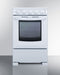 20" Wide Electric Smooth-Top Range