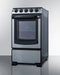 20" Wide Electric Smooth-Top Range
