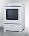 24" Wide Electric Smooth-Top Range