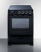24" Wide Electric Smooth-Top Range