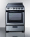 24" Wide Electric Smooth-Top Range